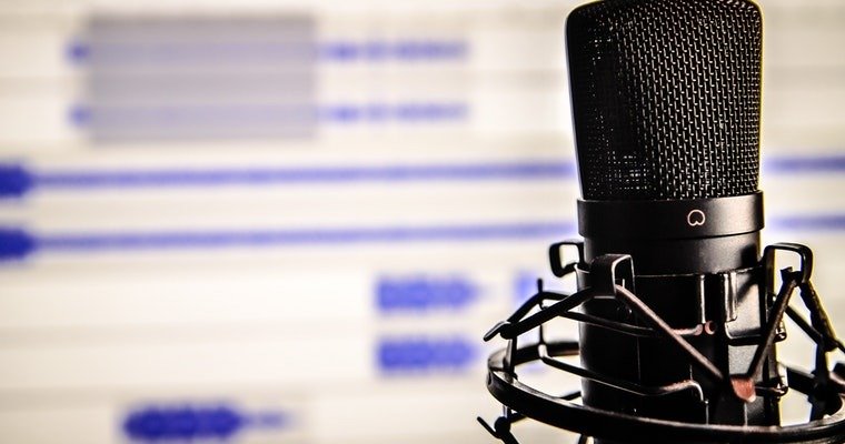 Mikrofon - nagrywanie - angielskie podcasty