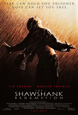 Filmy po angielsku - plakat filmu Skazani na Shawshank